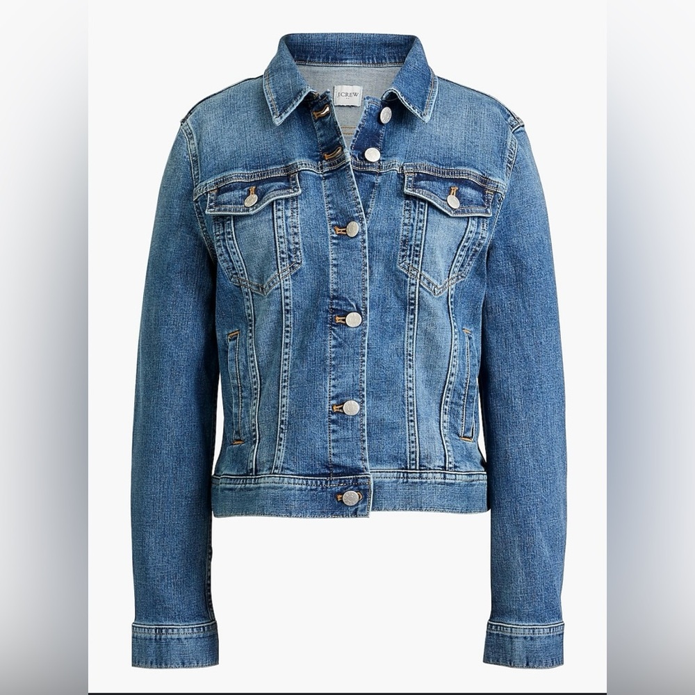 J. Crew Classic Blue Denim Jacket sz Small